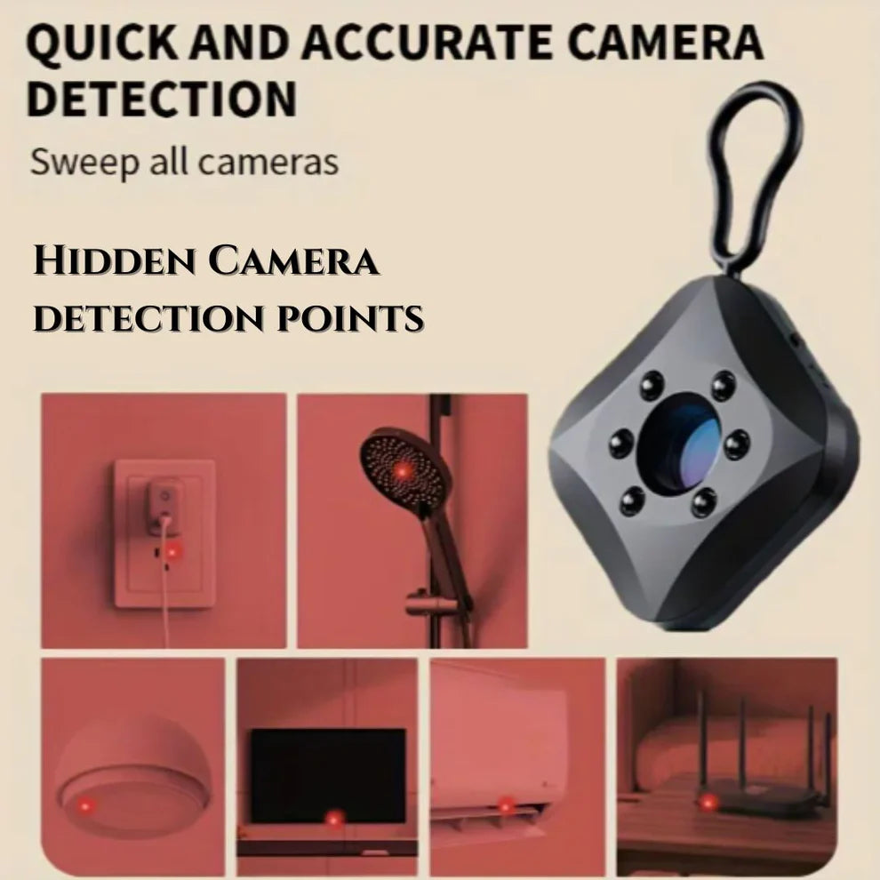 Hotel Anti Spy Hidden Camera Detector With Keychain