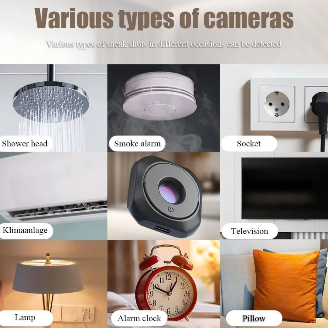 Hotel Anti Spy Hidden Camera Detector With Keychain