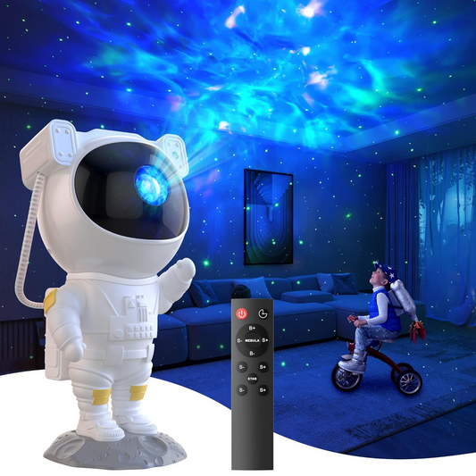 Astronaut Star Projector Night Light with Timer Galaxy Projector
